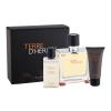 Hermes Terre d´Hermès Darčeková kazeta parfum 75 ml + sprchovací gél 40 ml + balzam po holení 15 ml