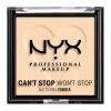 NYX Professional Makeup Can&#039;t Stop Won&#039;t Stop Mattifying Powder Púder pre ženy 6 g Odtieň 01 Fair