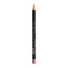 NYX Professional Makeup Slim Lip Pencil Ceruzka na pery pre ženy 1 g Odtieň 858 Nude Pink