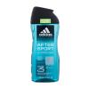 Adidas After Sport Shower Gel 3-In-1 New Cleaner Formula Sprchovací gél pre mužov 250 ml