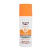 Eucerin Sun Oil Control Tinted Dry Touch Sun Gel-Cream SPF50+ Opaľovací prípravok na tvár 50 ml Odtieň Medium