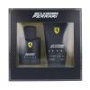 Ferrari Scuderia Ferrari Black Darčeková kazeta toaletná voda 75 ml + sprchovací gél 150 ml poškodená krabička