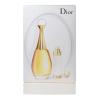 Christian Dior J&#039;adore Darčeková kazeta parfumovaná voda 100 ml + toaletná voda naplniteľný travel spray 7,5 ml poškodená krabička