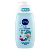 Nivea Kids 2in1 Shower & Shampoo Magic Apple Scent Sprchovací gél pre deti 500 ml