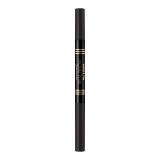 Max Factor Real Brow Fill & Shape Ceruzka na obočie pre ženy 0,6 g Odtieň 005 Black Brown