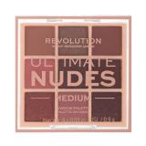 Makeup Revolution London Ultimate Nudes Očný tieň pre ženy 8,1 g Odtieň Medium