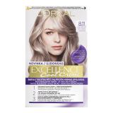 L'Oréal Paris Excellence Cool Creme Farba na vlasy pre ženy 48 ml Odtieň 8,11 Ultra Ash Light Blond