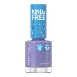 Rimmel London Kind & Free Lak na nechty pre ženy 8 ml Odtieň 153 Lavender Light