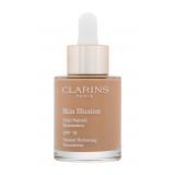 Clarins Skin Illusion Natural Hydrating SPF15 Make-up pre ženy 30 ml Odtieň 112.3 Sandalwood