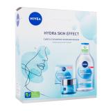 Nivea Hydra Skin Effect Gift Set Darčeková kazeta denný pleťový gél Hydra Skin Effect 50 ml + micelárna voda Hydra Skin Effect 400 ml