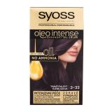 Syoss Oleo Intense Permanent Oil Color Farba na vlasy pre ženy 50 ml Odtieň 3-33 Rich Plum