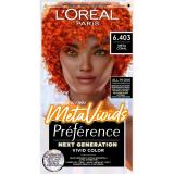 L'Oréal Paris Préférence Meta Vivids Farba na vlasy pre ženy 75 ml Odtieň 6.403 Meta Coral