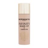 Dermacol Infinity Make-Up & Corrector Make-up pre ženy 20 g Odtieň 04 Bronze