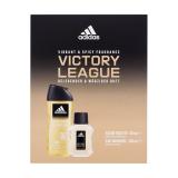 Adidas UEFA Champions League Victory Edition Darčeková kazeta toaletná voda 50 ml + sprchovací gél 250 ml