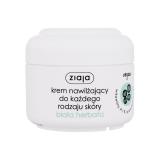 Ziaja White Tea Moisturizing Face Cream Denný pleťový krém pre ženy 50 ml
