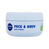 Nivea Baby Face & Body Soft Cream Denný pleťový krém pre deti 200 ml