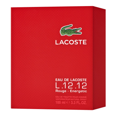 Lacoste Eau de Lacoste L.12.12 Rouge (Red) Toaletná voda pre mužov 100 ml