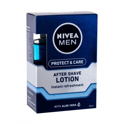 Nivea Men Protect &amp; Care Mild After Shave Lotion Voda po holení pre mužov 100 ml