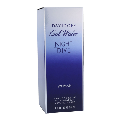 Davidoff Cool Water Night Dive Woman Toaletná voda pre ženy 80 ml