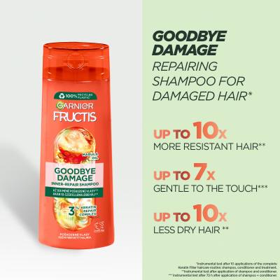 Garnier Fructis Goodbye Damage Repairing Shampoo Šampón pre ženy 400 ml