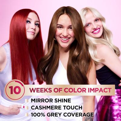 Garnier Color Sensation Farba na vlasy pre ženy 40 ml Odtieň 8,0 Luminous Light Blond