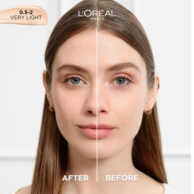 L&#039;Oréal Paris True Match Nude Plumping Tinted Serum Make-up pre ženy 30 ml Odtieň 0,5-2 Very Light