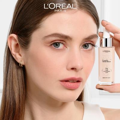 L&#039;Oréal Paris True Match Nude Plumping Tinted Serum Make-up pre ženy 30 ml Odtieň 0,5-2 Very Light