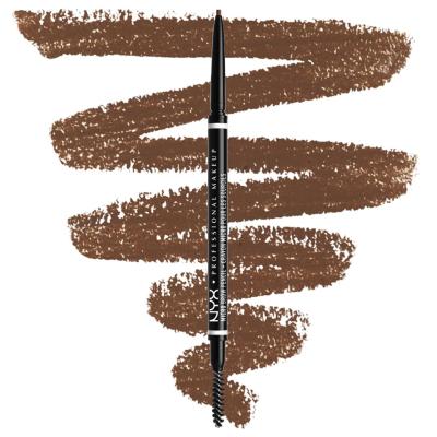 NYX Professional Makeup Micro Brow Pencil Ceruzka na obočie pre ženy 0,09 g Odtieň 04 Chocolate