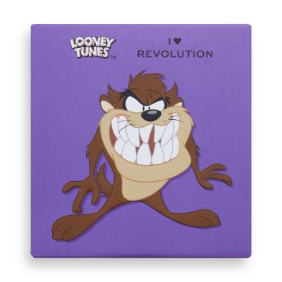 I Heart Revolution Looney Tunes Eyeshadow Palette Očný tieň pre ženy 9 g Odtieň Taz