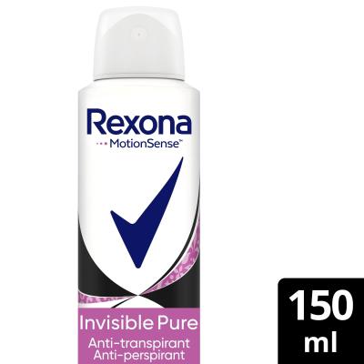Rexona MotionSense Invisible Pure 48H Antiperspirant pre ženy 150 ml
