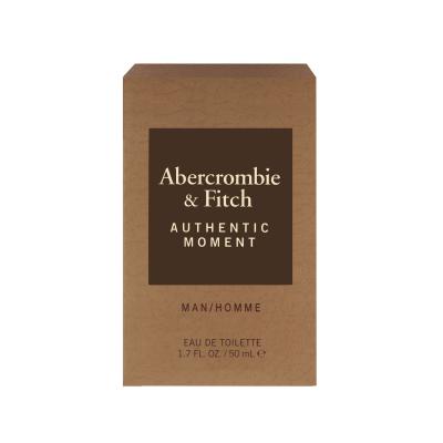 Abercrombie &amp; Fitch Authentic Moment Toaletná voda pre mužov 50 ml