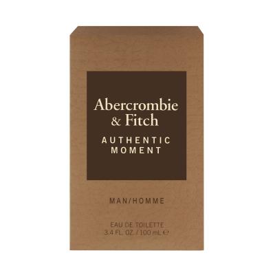 Abercrombie &amp; Fitch Authentic Moment Toaletná voda pre mužov 100 ml