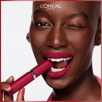 L&#039;Oréal Paris Infaillible Matte Resistance Lipstick Rúž pre ženy 5 ml Odtieň 245 French Kiss