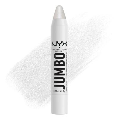 NYX Professional Makeup Jumbo Multi-Use Highlighter Stick Rozjasňovač pre ženy 2,7 g Odtieň 02 Vanilla Ice Cream