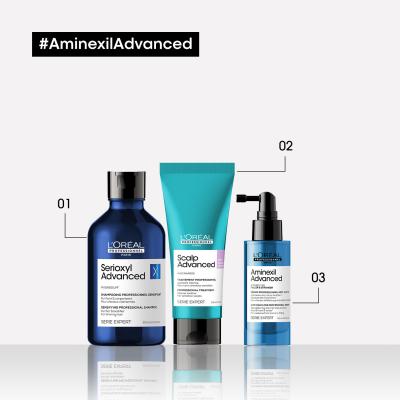 L&#039;Oréal Professionnel Aminexil Advanced Anti-Hair Loss Professional Serum Prípravok proti padaniu vlasov pre ženy 90 ml