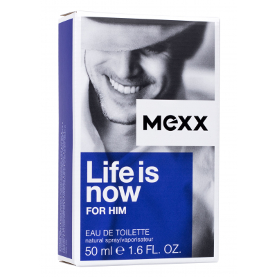Mexx Life Is Now For Him Toaletná voda pre mužov 50 ml