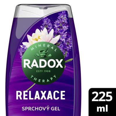 Radox Relaxation Lavender And Waterlily Shower Gel Sprchovací gél pre ženy 225 ml