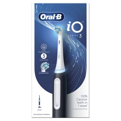 Oral-B iO Series 3 Black Oscilačná zubná kefka 1 ks