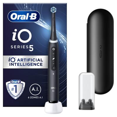 Oral-B iO Series 5 Black Oscilačná zubná kefka 1 ks