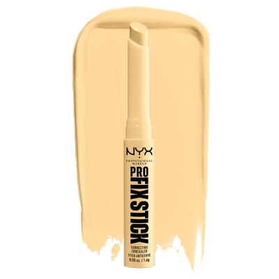 NYX Professional Makeup Pro Fix Stick Correcting Concealer Korektor pre ženy 1,6 g Odtieň 0.3 Yellow