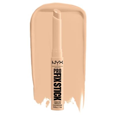 NYX Professional Makeup Pro Fix Stick Correcting Concealer Korektor pre ženy 1,6 g Odtieň 05 Vanilla