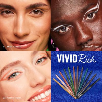 NYX Professional Makeup Vivid Rich Mechanical Liner Ceruzka na oči pre ženy 0,28 g Odtieň 15 Smokin Topaz