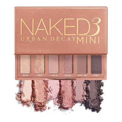 Urban Decay Naked3 Mini Eyeshadow Palette Očný tieň pre ženy 6 g