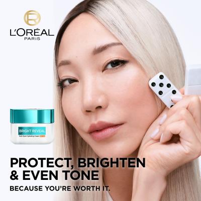 L&#039;Oréal Paris Bright Reveal Dark Spot Hydrating Cream SPF50 Denný pleťový krém pre ženy 50 ml