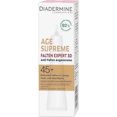 Diadermine Age Supreme Wrinkle Expert 3D Eye Cream Očný krém pre ženy 15 ml