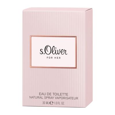 s.Oliver For Her Toaletná voda pre ženy 30 ml poškodená krabička