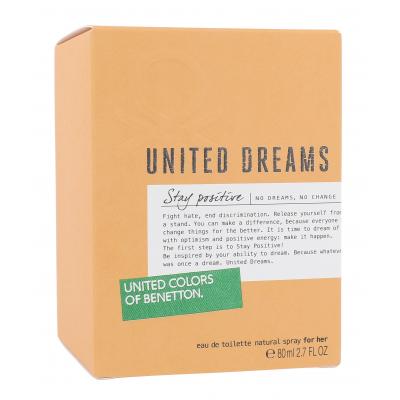 Benetton United Dreams Stay Positive Toaletná voda pre ženy 80 ml