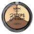NYX Professional Makeup 3 Steps To Sculpt Kontúrovacia paletky pre ženy 15 g Odtieň 02 Light