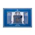 Sergio Tacchini Pacific Blue Darčeková kazeta toaletná voda 100 ml + sprchovací gél 100 ml + balzam po holení 100 ml
