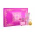 Versace Bright Crystal Absolu Darčeková kazeta parfumovaná voda 90 ml + telové mlieko 100 ml + kľúčenka